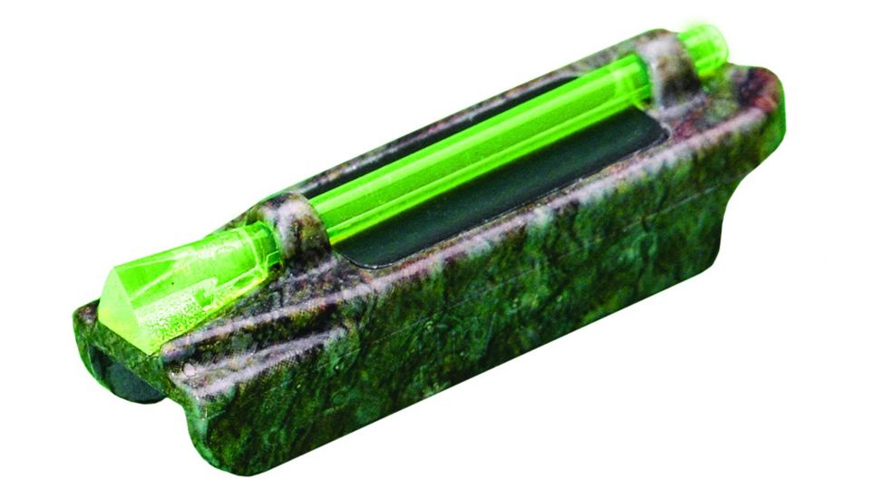 HIVIZ Remington Magnetic ETA Sight (Camo) for Remington shotguns., Red/Green RM2006-CM