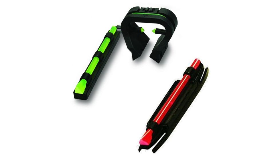 HiViz Shotgun Tri-Viz Combo Sight, Black, Green, Green 2, Red 2