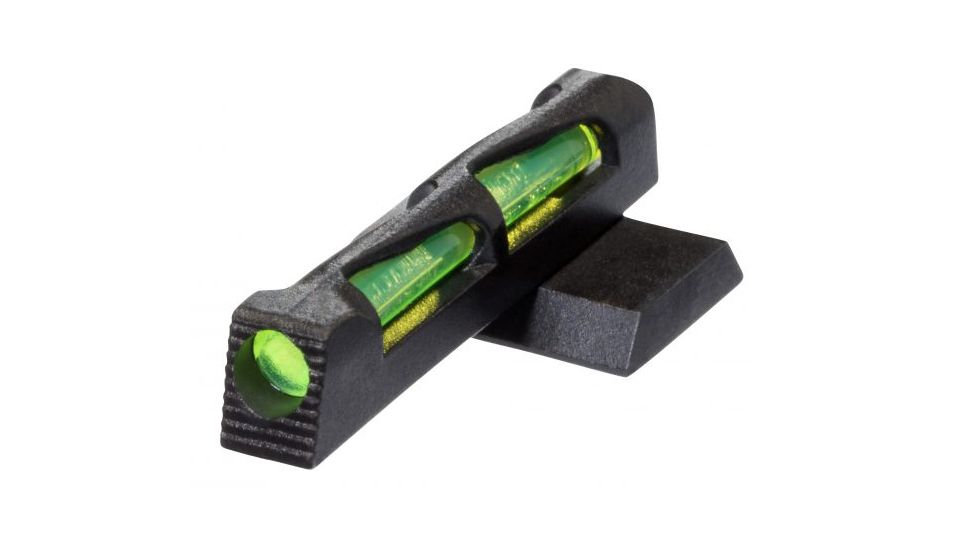 Hiviz Front Sight with Interchangeable Lite Pipes for S&amp;W M&amp;P Full/Comp/Shield, Red/Green/White, SW2014