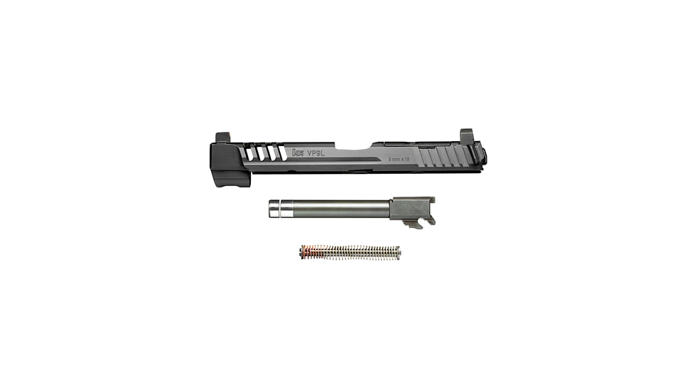 HK 51001081 VP9 Optic Ready Slide Black Steel With Tall Sights &amp; Cover For HK VP