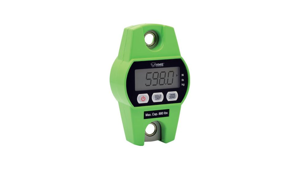 HME Products 880 lb Digital Hanging Scale Powered by 3 AA Batteries, HME-SCALE