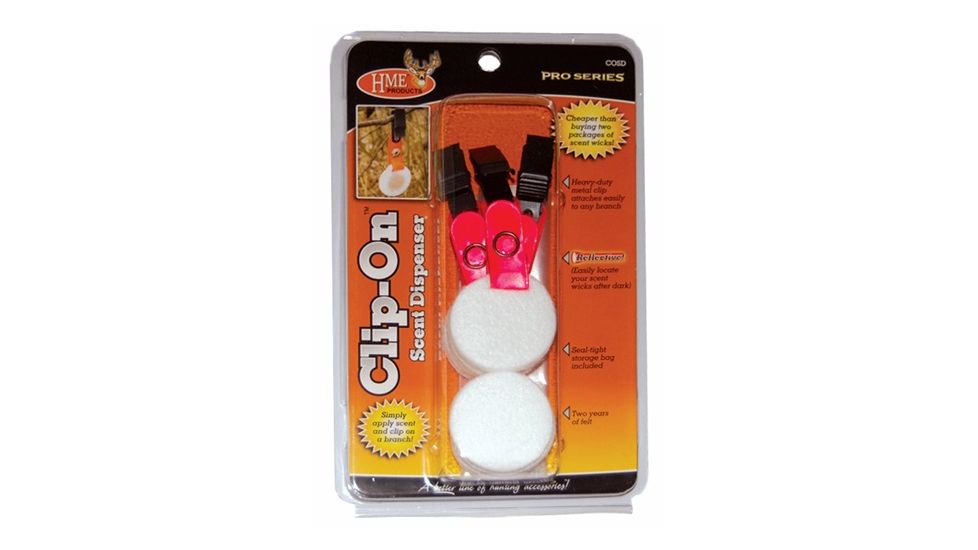HME Products Clip-On Scent Dispenser, Pack of 3, HME-COSD