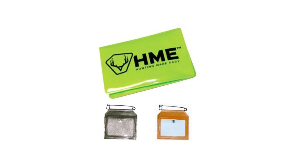HME Products License Holder, Green, Olive, Orange