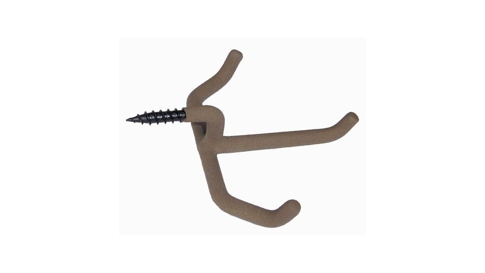 HME Three-Prong Accessory Hook,Tan HME-TAH