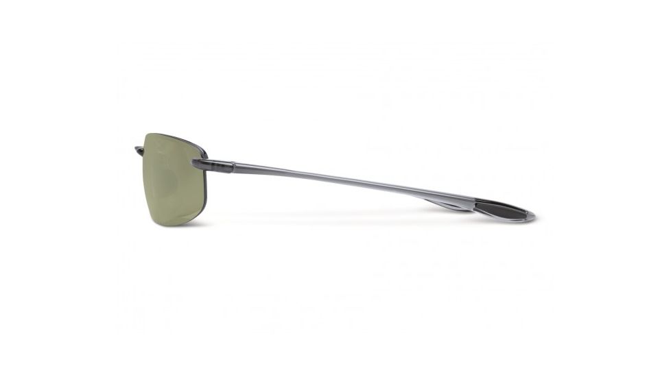 Maui Jim Ho'okipa Reader Sunglasses w/ Smoke Grey Frame and Maui HT 1.50 Magnification Lenses - HT807-1115, Side View