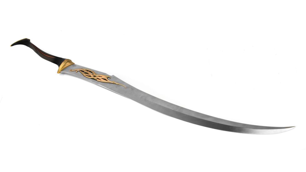 Hobbit Mirkwood Infantry Sword w/Wood Display UC3100