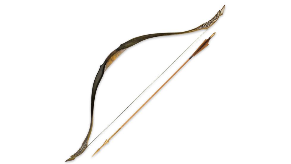 Hobbit Short Bow of Legolas Greenleaf Replica from The Hobbit The Desolation Of Smaug by Weta Workshop UC3070