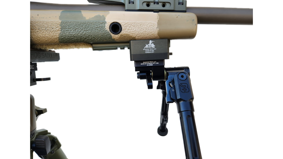 Hog Saddle ARMS Pattern Bipod Plate for J-Clamp or K-Clamp