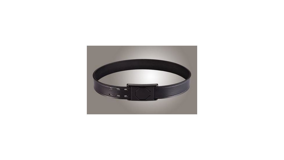 HOGUE 1-3/4in. Black 48in. Waist Off-Duty Belt Nytek Lining 2 row Stitching w/ 1 Piece Safety Buckle Polymer, Black 50248