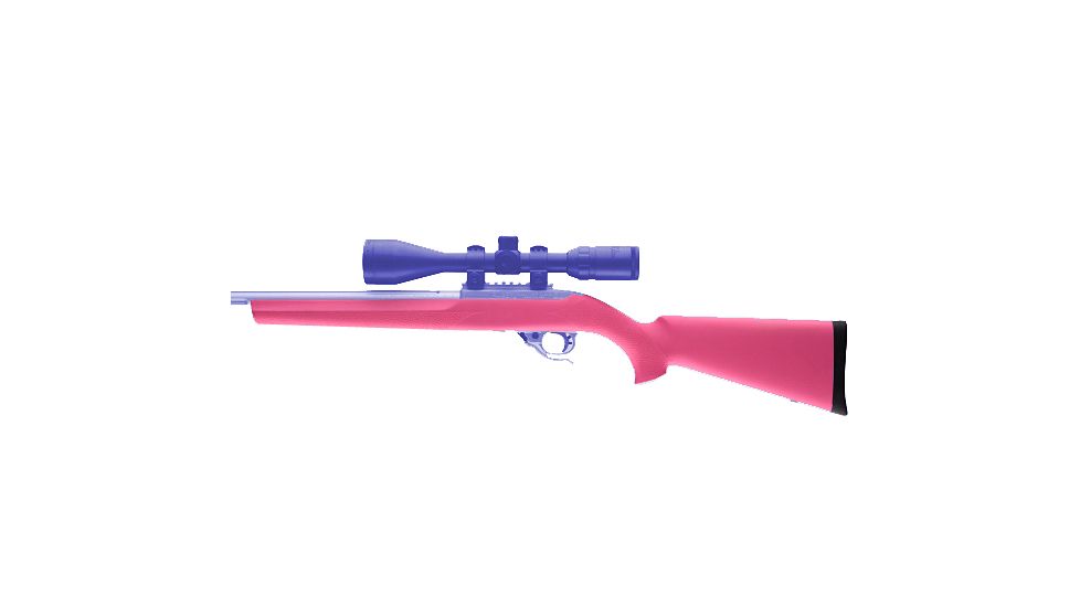Hogue Rubber OverMolded Stock w/ .920in. Diameter Barrel, Pink - Ruger 10/22 - 22710