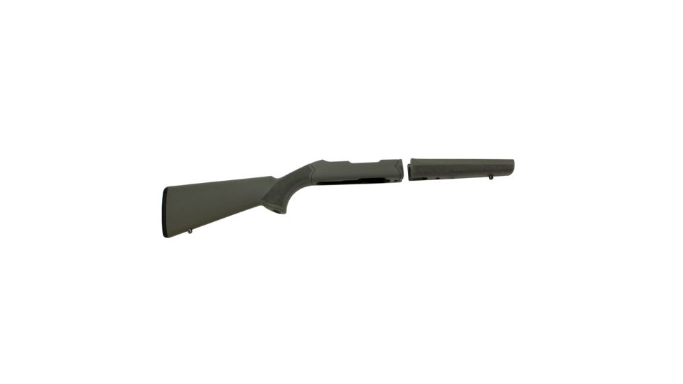 Hogue 1022 TD Rub OM .920 Brl OD Grn 21250