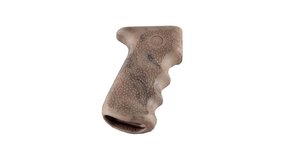 Hogue AK-47/AK-74 Rubber Gun Grip with Finger Grooves Ghillie Tan 74981