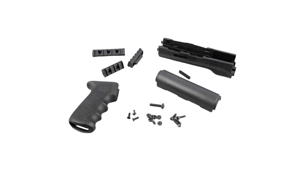 Hogue AK-47/AK-74 (Longer Yugo Version) Kit OverMolded Grip and Forend 74018