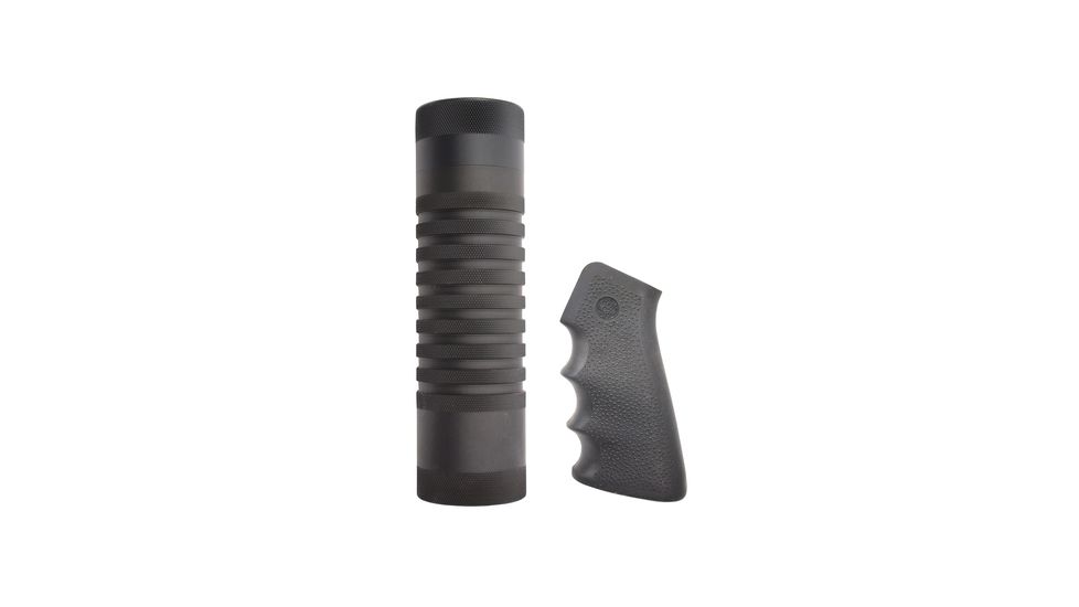 Hogue AR-15/M-16 Carbine Knurled Aluminum Free Float Forend and Grip Kit 15058