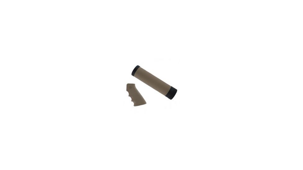 Hogue AR-15/M-16 (Carbine) Kit OM Grip and Free Float Forend Desert Tan 15318