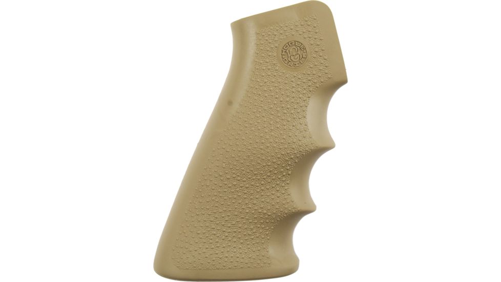 Hogue AR-15/M-16 Rubber Grip with Finger Grooves, Desert Tan 15003