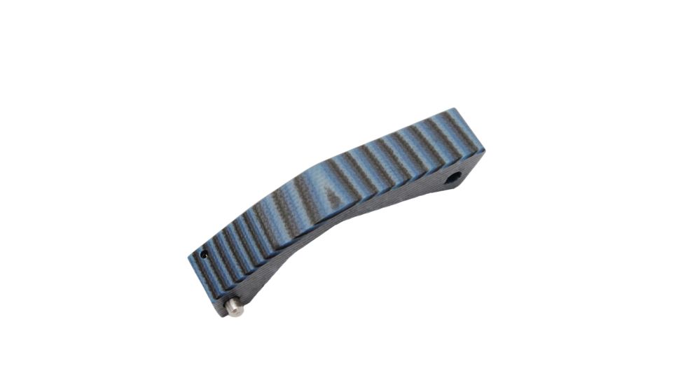 Hogue AR15 Cont Trigger Guard w/ G10 G-Mascus Grip, Blue Lava 196026