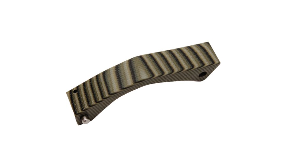 Hogue AR15 Cont Trigger Guard w/ G10 G-Mascus Grip, Green 196034