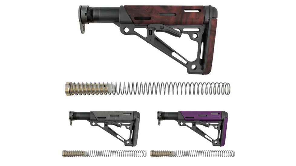 Hogue AR15/M16 OverMold Collapsible Buttstock Assembly