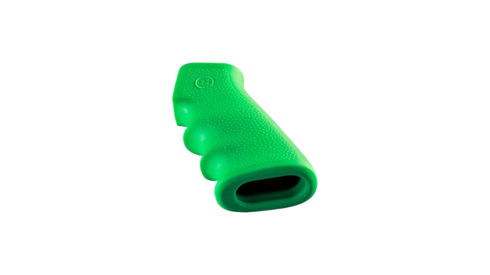 Hogue AR-15/M-16 Rubber Grip with Finger Grooves Zombie Green 15005