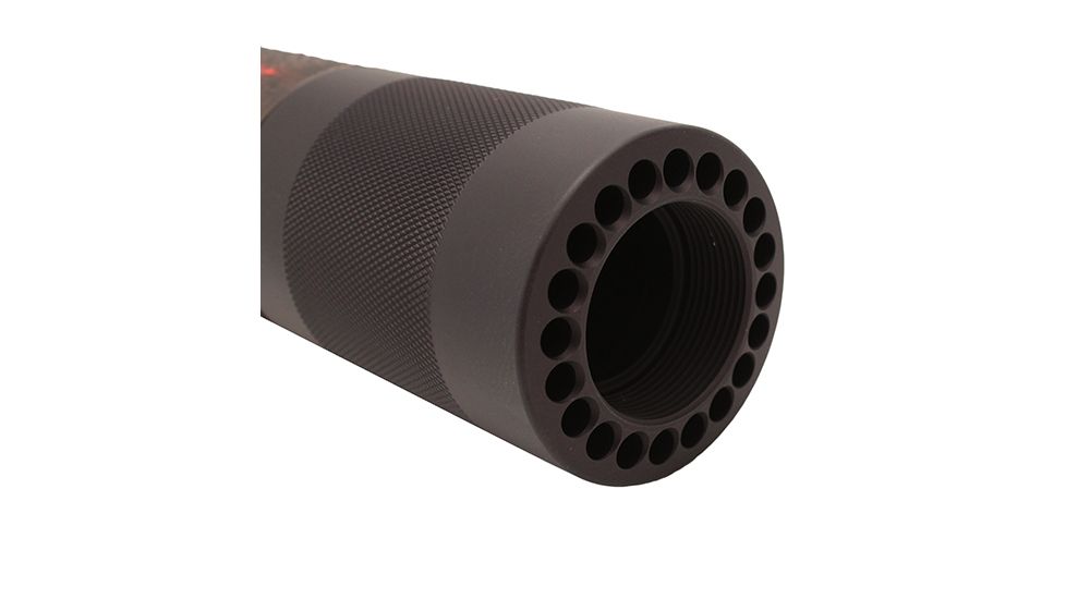 Hogue AR15/M16 Soft Rubber OverMolded Monogrip and Aluminum FF Forend, Red Lava 196017