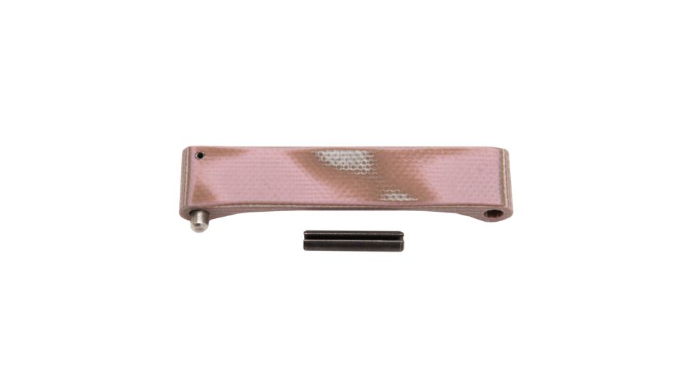 Hogue AR15/M16 St Trigger Guard G10 w/ Extreme Series Aluminum Grip, G-Mascus Pink Lava 196031