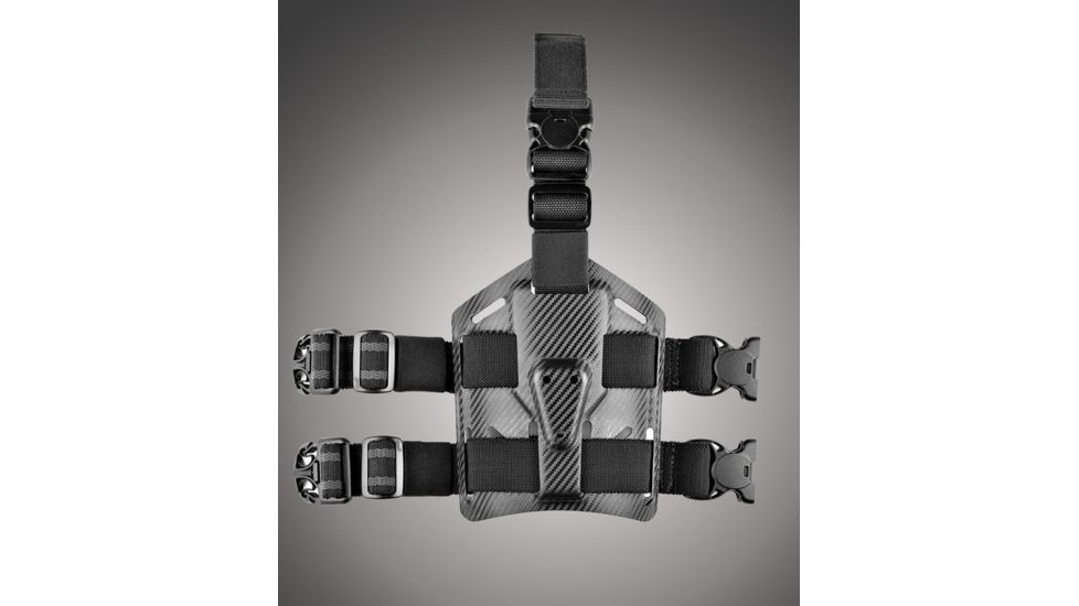 Hogue ARS Holster Thigh Rig CF Weave, Black 530