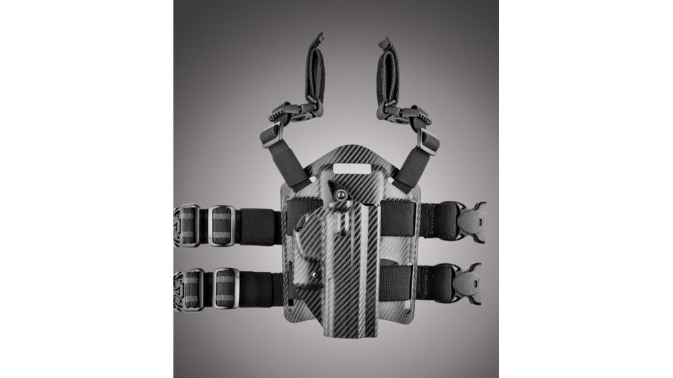 Hogue ARS Holster Thigh Rig CF Weave, Black 530