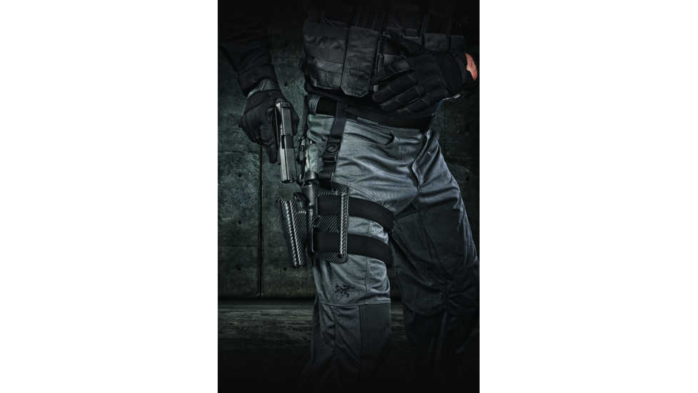 Hogue ARS Holster Thigh Rig CF Weave, Black 530