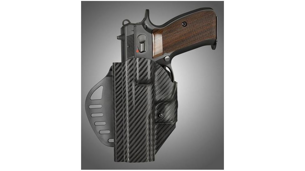 HOGUE ARS Stage 1, Carry CZ-75 Left Hand Holster CF Weave, Black 52975