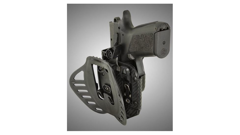 HOGUE ARS Stage 1, Carry CZ P-07 Right Hand Holster CF Weave, Black 52877
