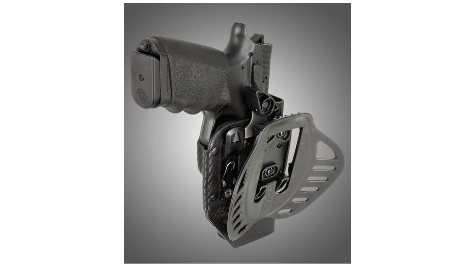 HOGUE ARS Stage 1, Carry CZ P-09 Left Hand Holster CF Weave, Black 52979