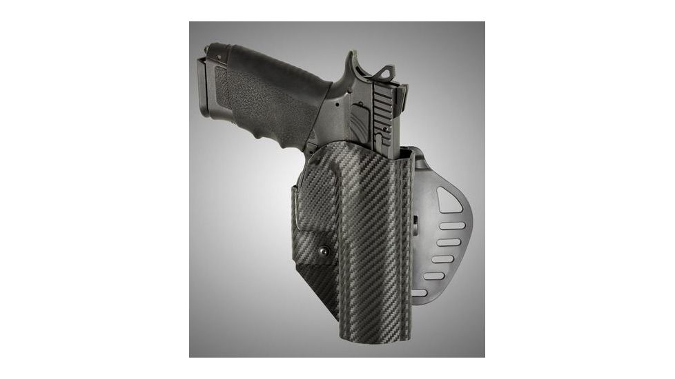 HOGUE ARS Stage 1, Carry CZ P-09 Right Hand Holster CF Weave, Black 52879