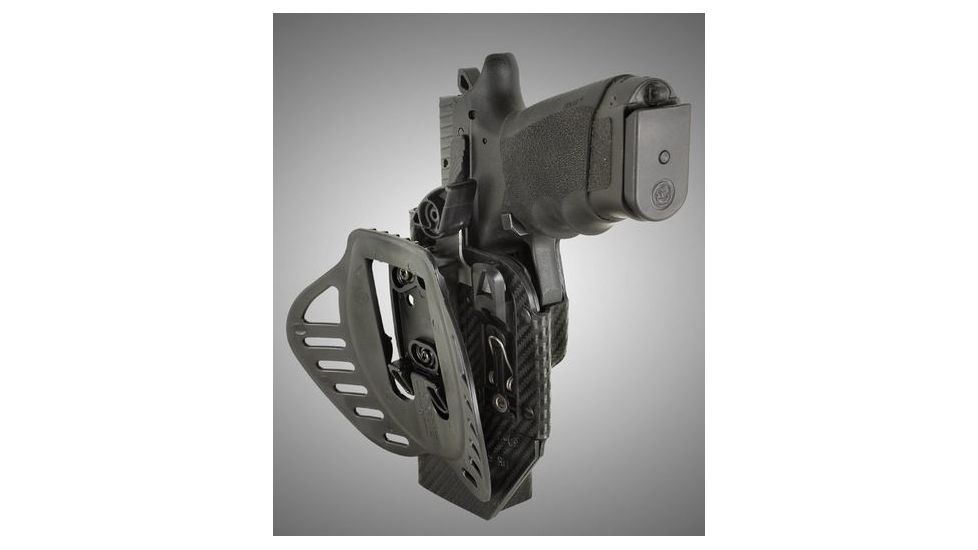 HOGUE ARS Stage 1, Carry CZ P-09 Right Hand Holster CF Weave, Black 52879
