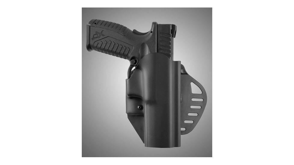 HOGUE ARS Stage 1, Carry Fits Springfield XDM Right Hand Holster Black, Black 52072
