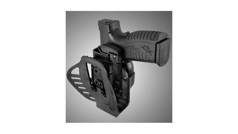 HOGUE ARS Stage 1, Carry Fits Springfield XDM Right Hand Holster Black, Black 52072