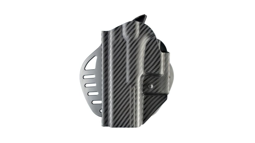 Hogue ARS Stage 1, Carry HK USP, P10, P30, P2000 USA Left Hand Holster CF Weave, Black 52902
