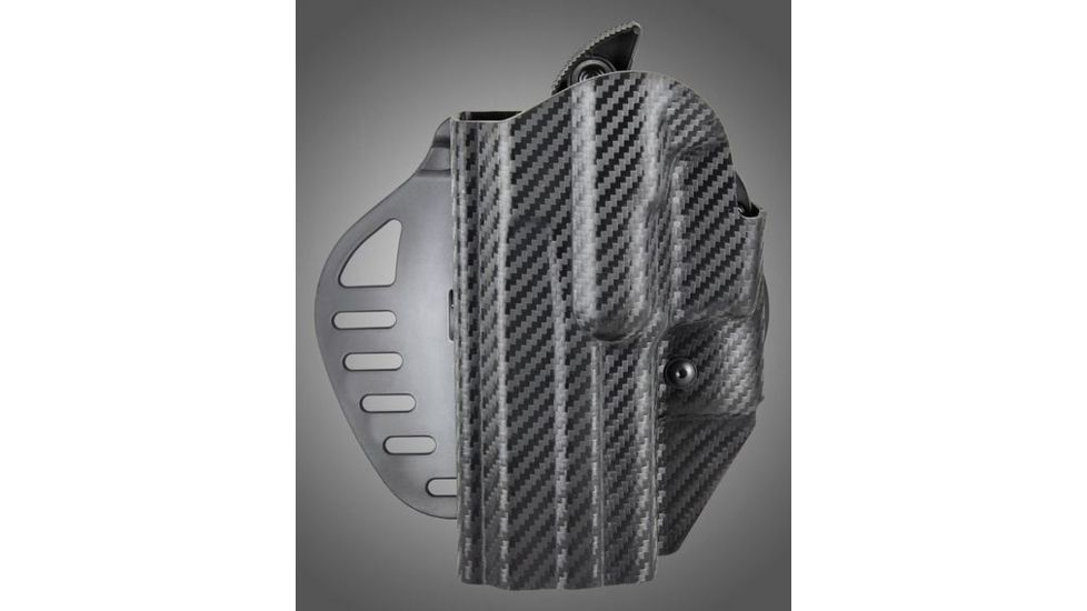Hogue ARS Stage 1, Carry Sig Sauer P220 Left Hand Holster CF Weave, Black 52923