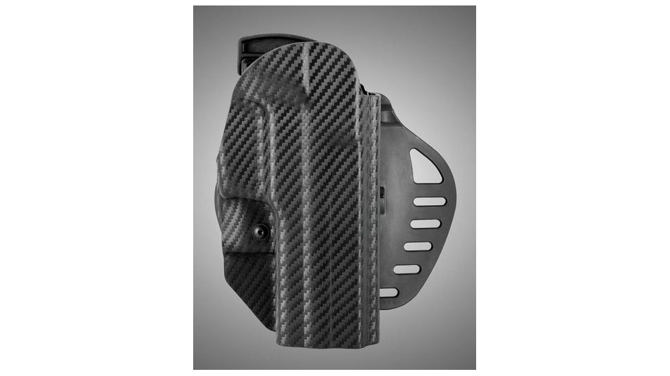 Hogue ARS Stage 1, Carry Sig Sauer P220 Right Hand Holster CF Weave, Black 52823