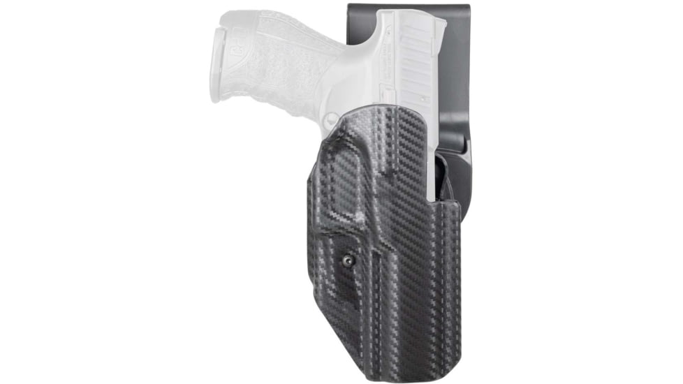 Hogue ARS Stage 1 Sport Kydex OWB Belt Holster, Walther Q5 Match/SF, Right Hand, Black, 52295