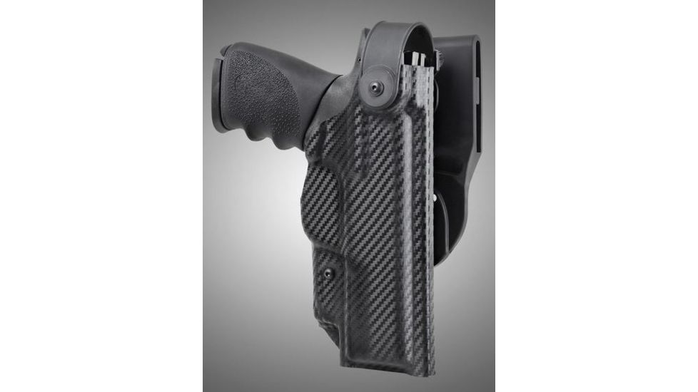 HOGUE ARS Stage 2, Duty S&amp;W M&amp;P 9MM, 40S&amp;W, 357SIG Right Hand Holster CF Weave, Black 52674