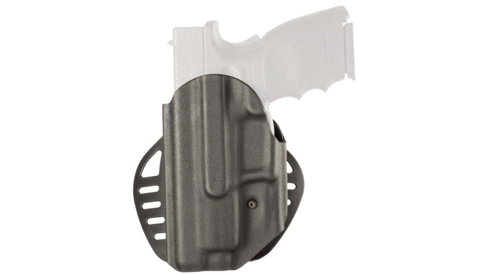 Hogue ARS Stage 1 Carry Kydex OWB Belt Holster, Springfield Armory XD 9mm, Left Hand, Black, 52173