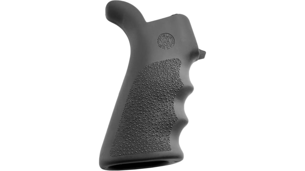 Hogue Beavertail Rubber Grip with Finger Grooves, AR-15/ M16, Slate Grey, Universal, 15022