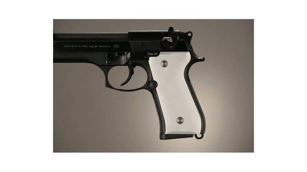 Hogue Beretta 92 Aluminum - Matte Clear Anodized 92164