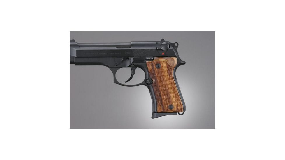 Hogue Beretta 92 Compact Goncalo Checkered 93211