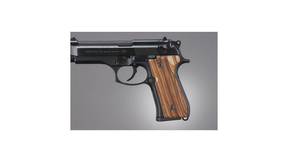Hogue Beretta 92 Goncalo Checkered 92211