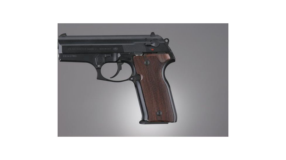 Hogue Beretta Cougar 8000 Pau Ferro Checkered 91311