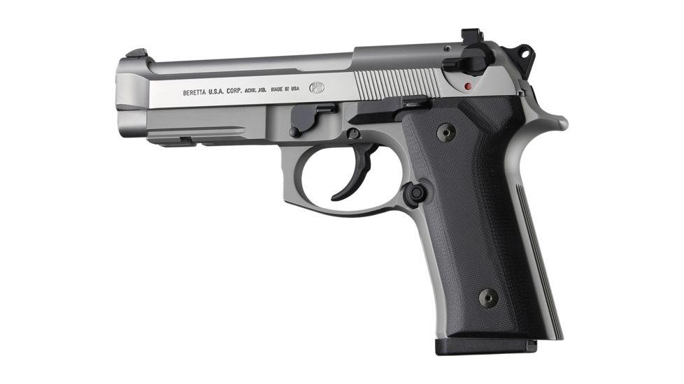 Hogue Beretta M9A3 Handgun Grip, Vertec Panels, Smooth, G10, Black, 90149