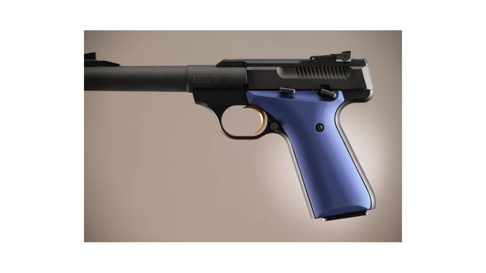 Hogue Browning Buckmark Aluminum - Matte Blue Anodized 72163