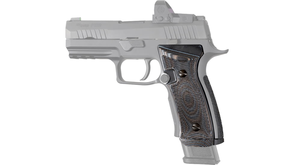 Hogue Checkered AXG Magrip, Sig Sauer P320, Black/Grey, 48167